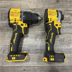 AS-IS DEWALT ATOMIC 20V MAX Lithium-Ion Cordless 2-Tool Combo Kit
