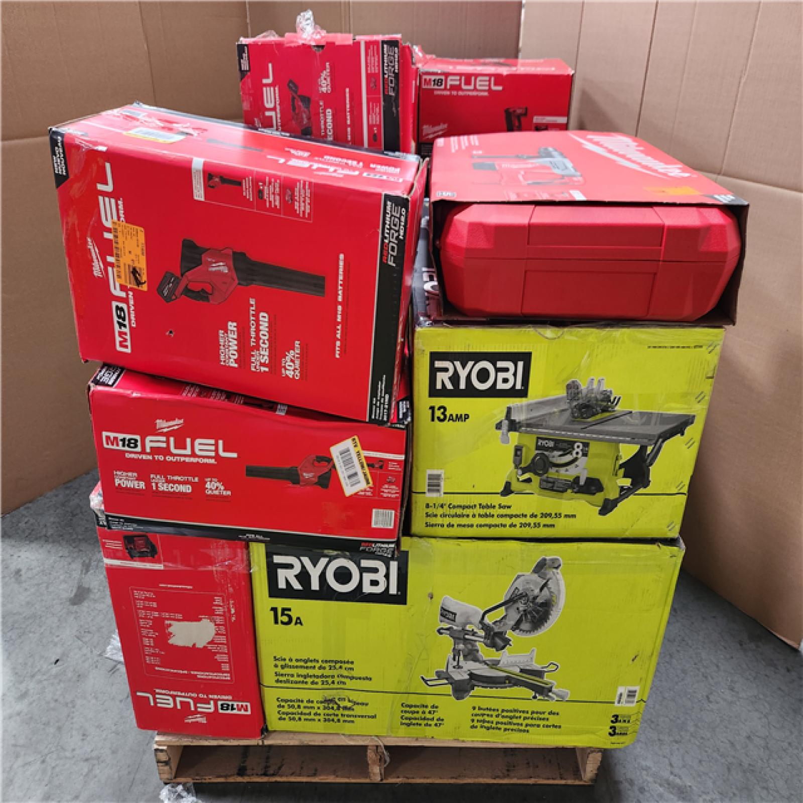 CALIFORNIA AS-IS TOOL PALLET
