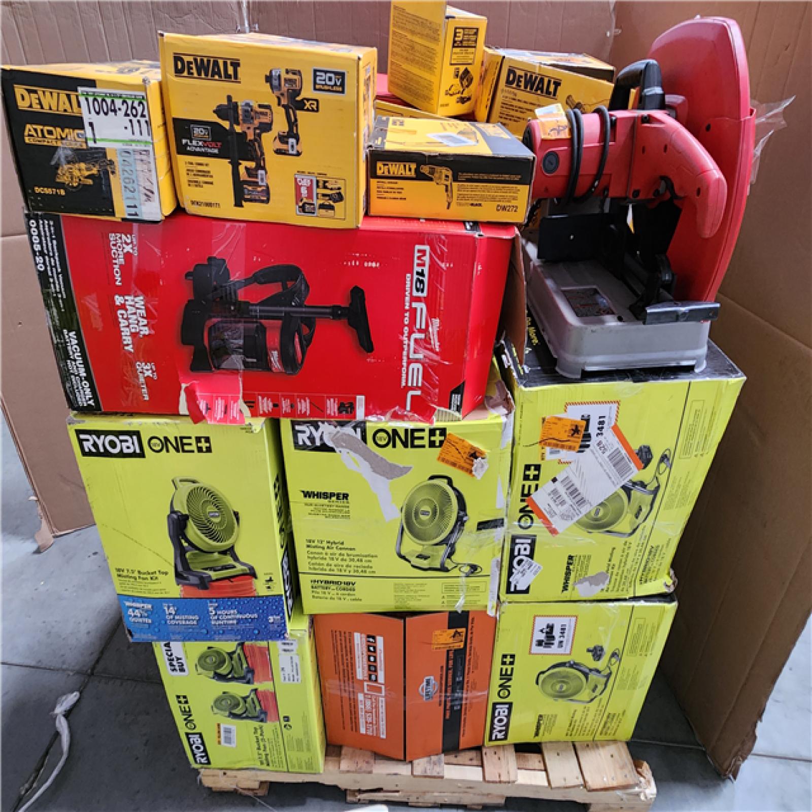 CALIFORNIA AS-IS TOOL PALLET