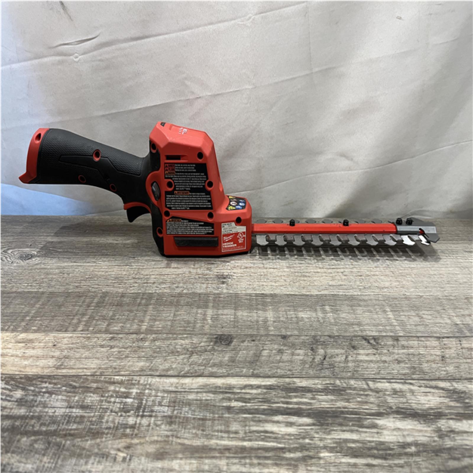 AS-IS Milwaukee FUEL 8 in. 12V Lithium-Ion Brushless Cordless Hedge Trimmer (Tool-Only)