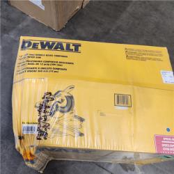 NEW- DeWalt 15 Amps 12 in. Corded Dual-Bevel Sliding Compound Miter Saw