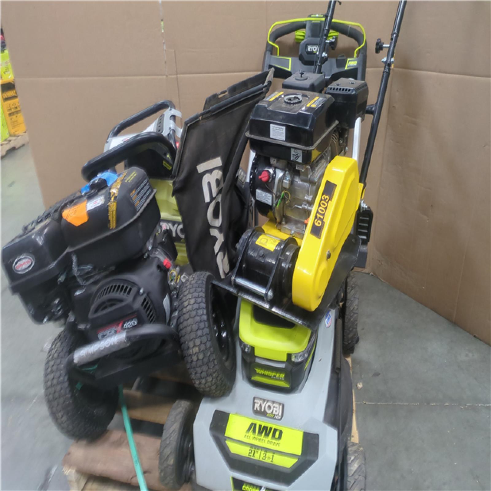 California AS-IS OUTDOOR POWER EQUIPMENT