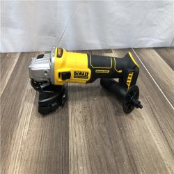 AS-IS DEWALT 20-Volt MAX Cordless Brushless 4-1/2 in. Angle Grinder with Slide Switch (Tool Only)