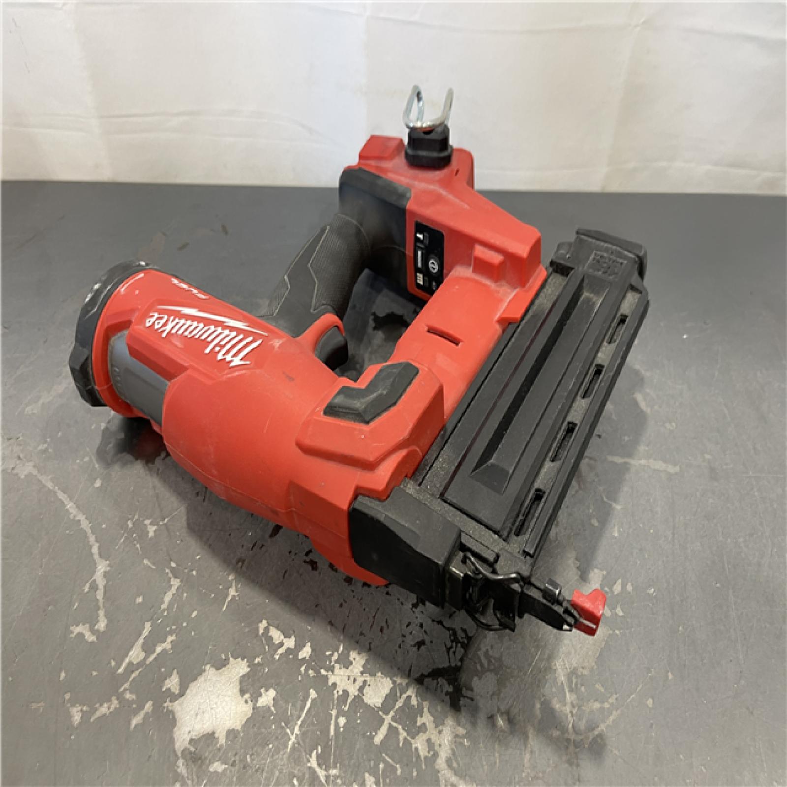 AS-IS - Milwaukee M18 FUEL 18-Volt Lithium-Ion Brushless Cordless Gen II 18-Gauge Brad Nailer