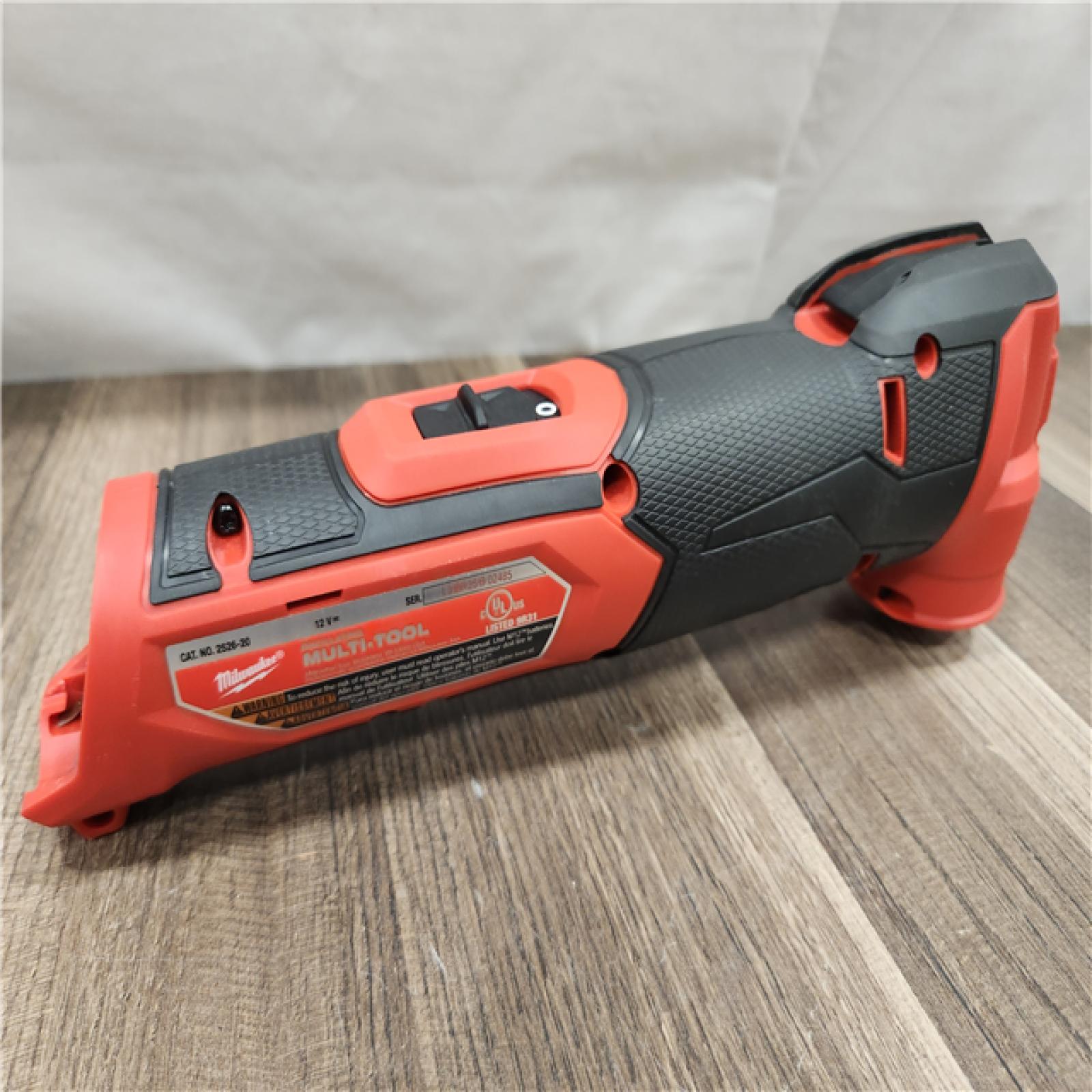 AS-IS- Milwaukee M12 FUEL 12-Volt Lithium-Ion Cordless Oscillating Multi-Tool (Tool-Only)