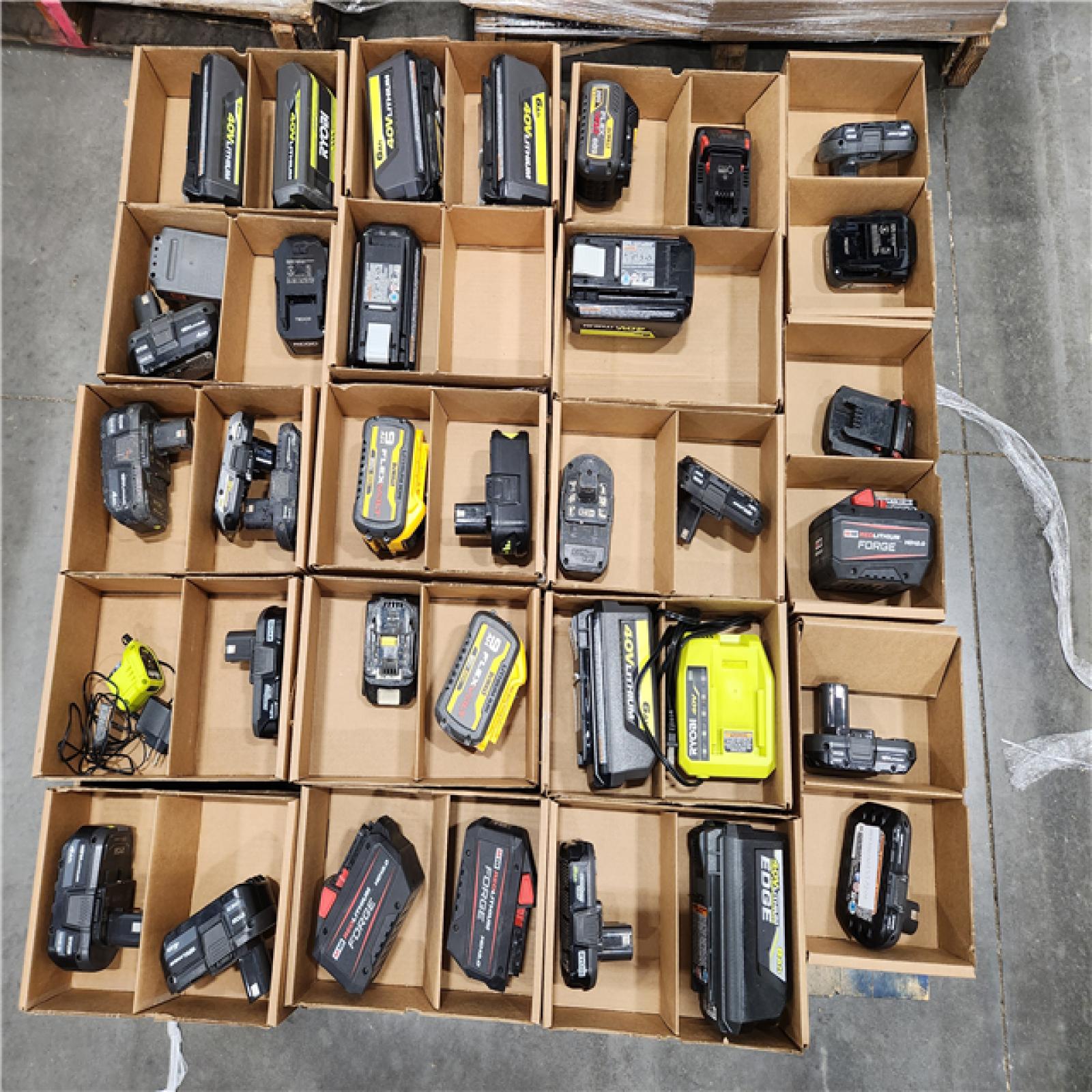 DALLAS LOCATION- AS-IS BATTERY PALLET