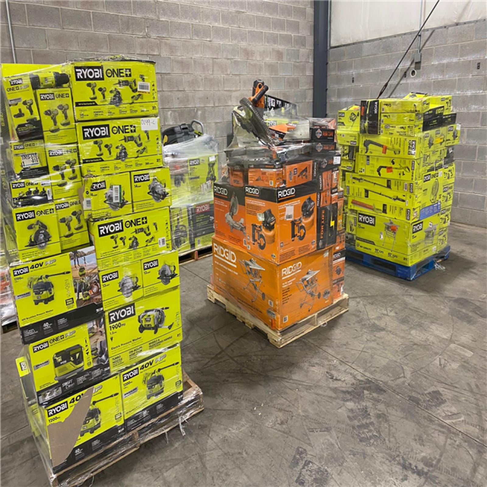 Pittston Location As-Is Power Tools Partial Truckload (6 pallets) 0149-C