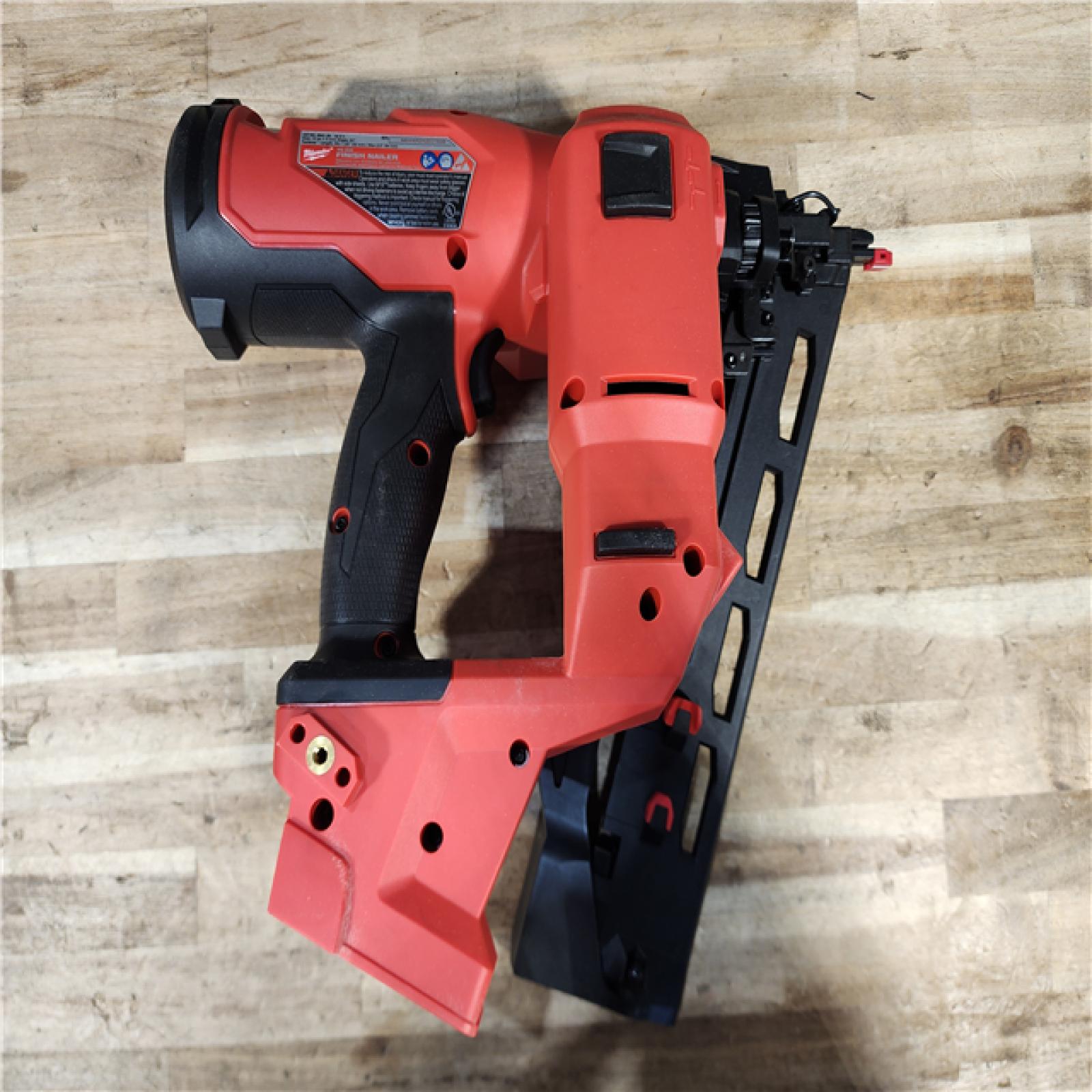 HOUSTON LOCATION - AS-IS (APPEARS LIKE NEW) Milwaukee FUEL 18-Volt Lithium-Ion Brushless Cordless Gen II 16-Gauge Angled Finish Nailer (Tool-Only)