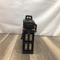 AS-IS Milwaukee 12-Volt Lithium-Ion Cordless Green 250 ft. 3-Plane Laser Level Kit