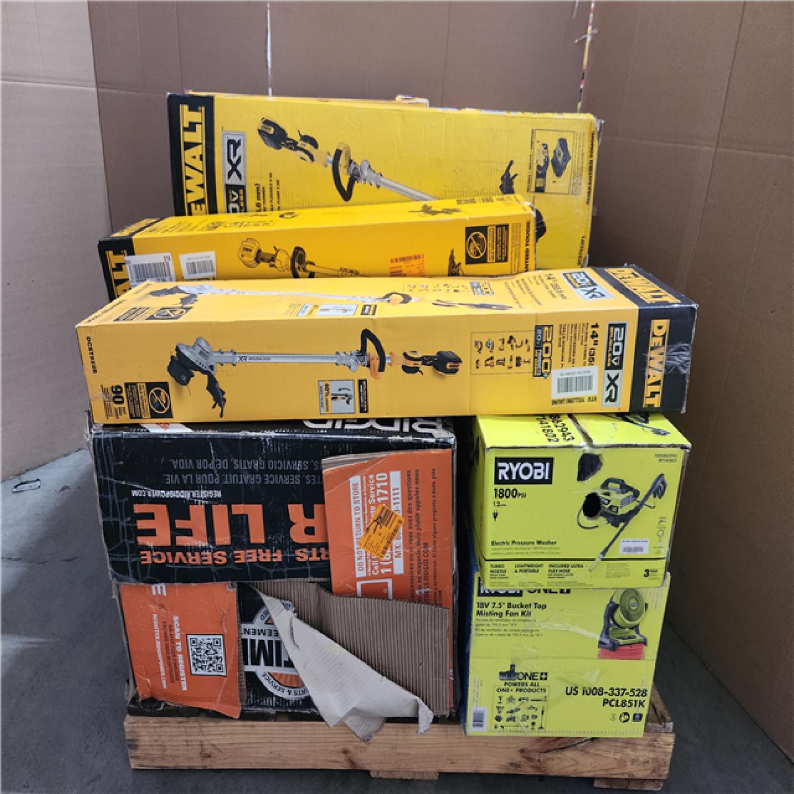 CALIFORNIA AS-IS TOOL PALLET