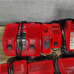 HOUSTON LOCATION - AS-IS MILWAUKEE BATTERY CHARGER PACK QTY - 16