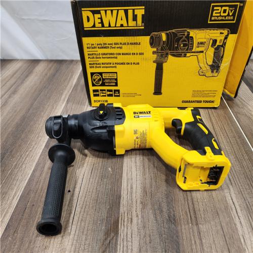 GOOD DEWALT 20V MAX Cordless Brushless 1 in. SDS Plus D-Handle Concrete and Masonry Rotary Hammer (Tool Only)