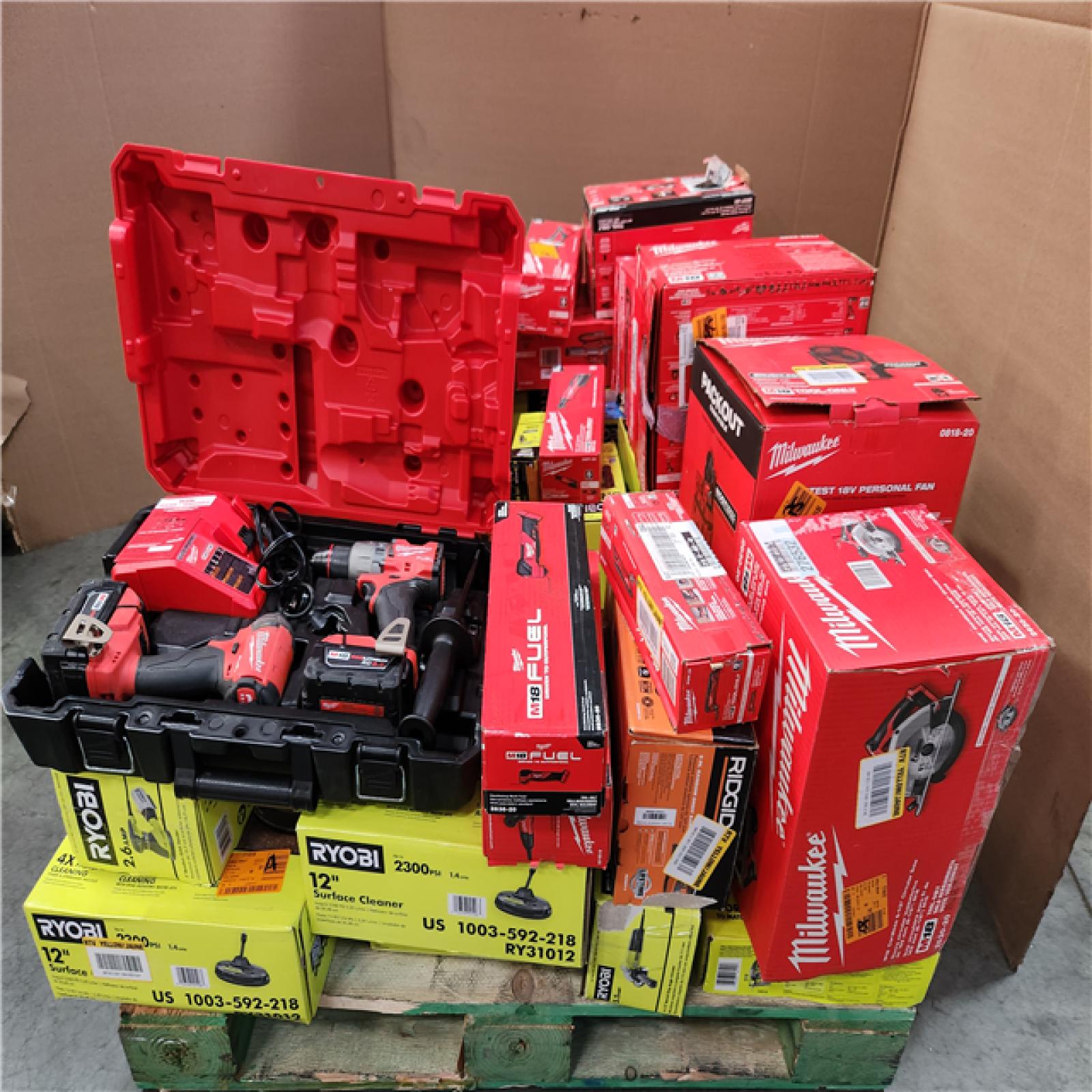 CALIFORNIA AS-IS TOOL PALLET