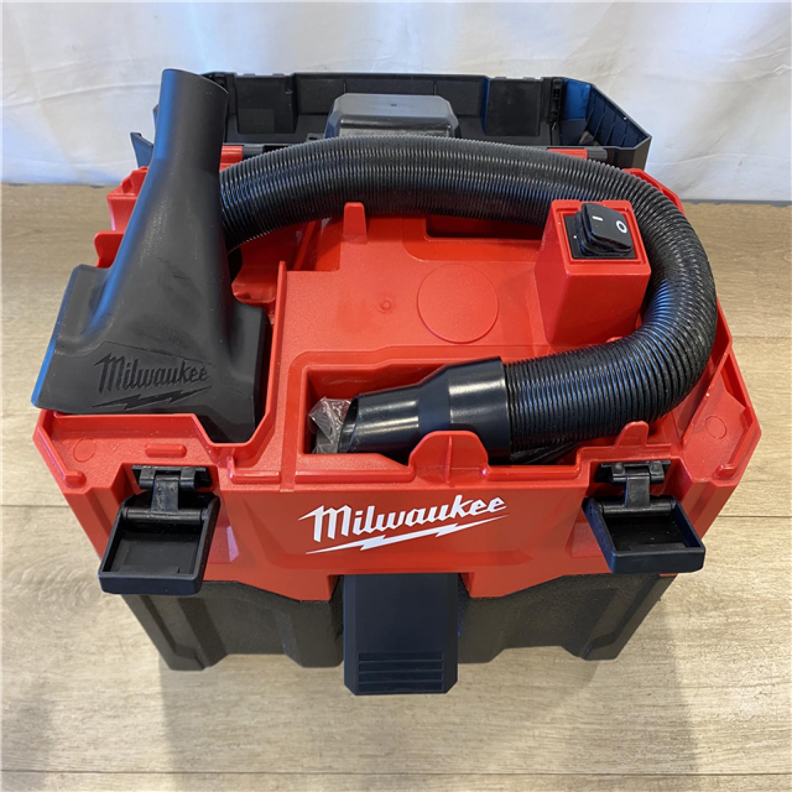 AS-IS Milwaukee 18-Volt 2 Gal. Lithium-Ion Cordless Wet/Dry Vacuum (Vacuum-Only)