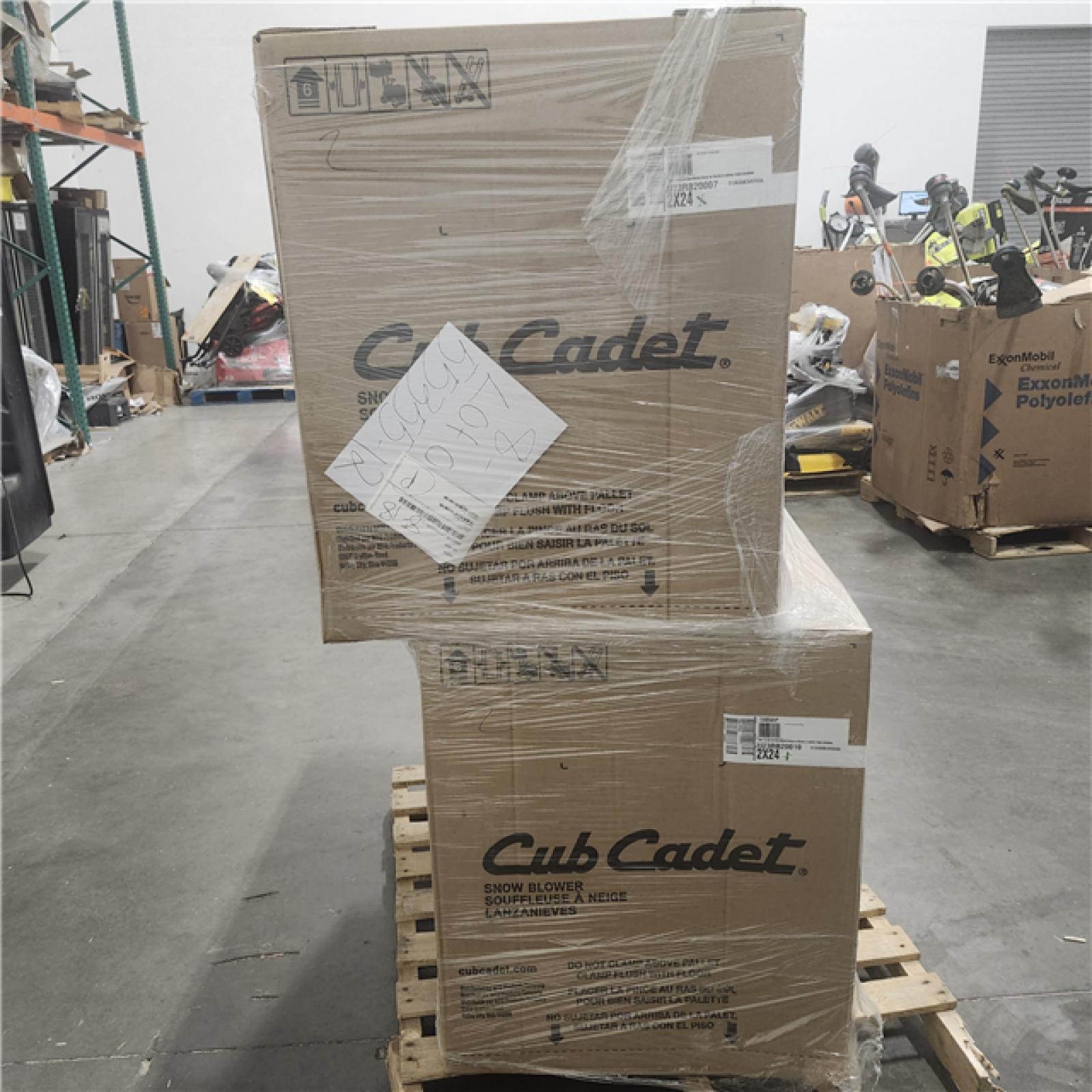 Dallas Location - As-Is Cub Cadet 2 in. x 24 in. 208 cc Electric Start Gas 2-Stage Snow Blower(Lot Of 2)