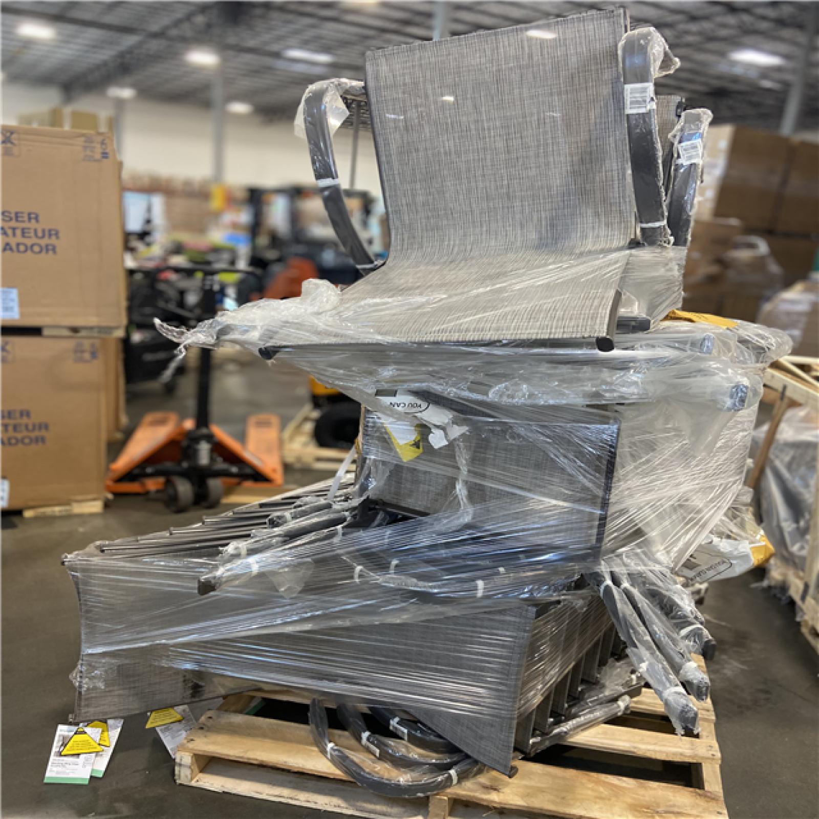 DALLAS LOCATION - STACKING SLING CHAIR RIVERBED (21 UNITS)
