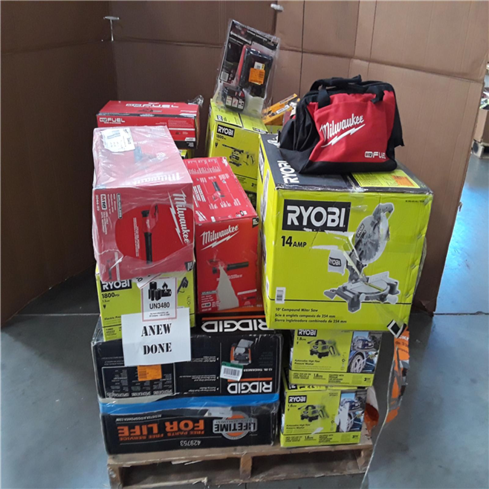 CALIFORNIA AS-IS TOOL PALLET