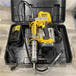 LIKE NEW - DEWALT 20V MAX Cordless 10 000 PSI Variable Speed Grease Gun Kit