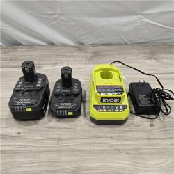 LIKE NEW!- Ryobi ONE+ 18V Li-Ion Starter Kit