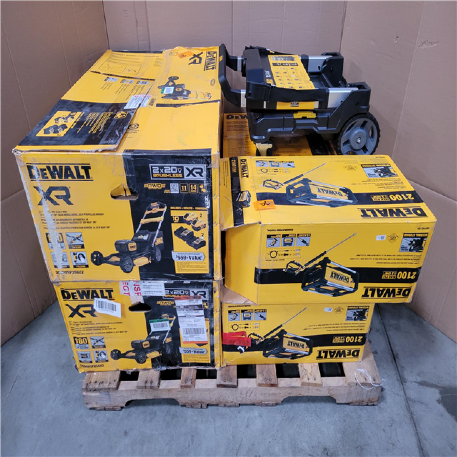 CALIFORNIA AS-IS TOOL PALLET