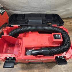 AS-IS Milwaukee M18 Vacuum 2Gal 6  Hose Access Bare Tool
