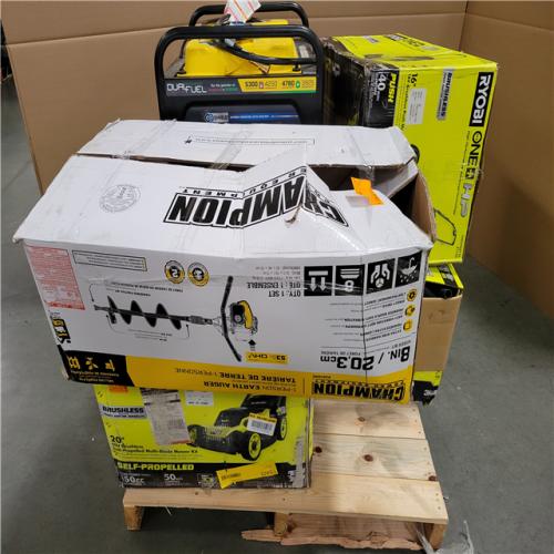 CALIFORNIA AS-IS OUTDOOR POWER EQUIPMENT