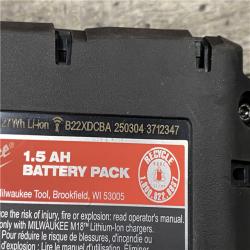 AS-IS Milwaukee 18V Lithium-Ion Cordless 1/2 in. Drill Driver Kit