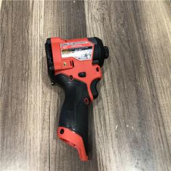 AS-IS Milwaukee FUEL 12V Lithium-Ion Brushless Cordless 1/4 in. Hex Impact Driver (Tool-Only)