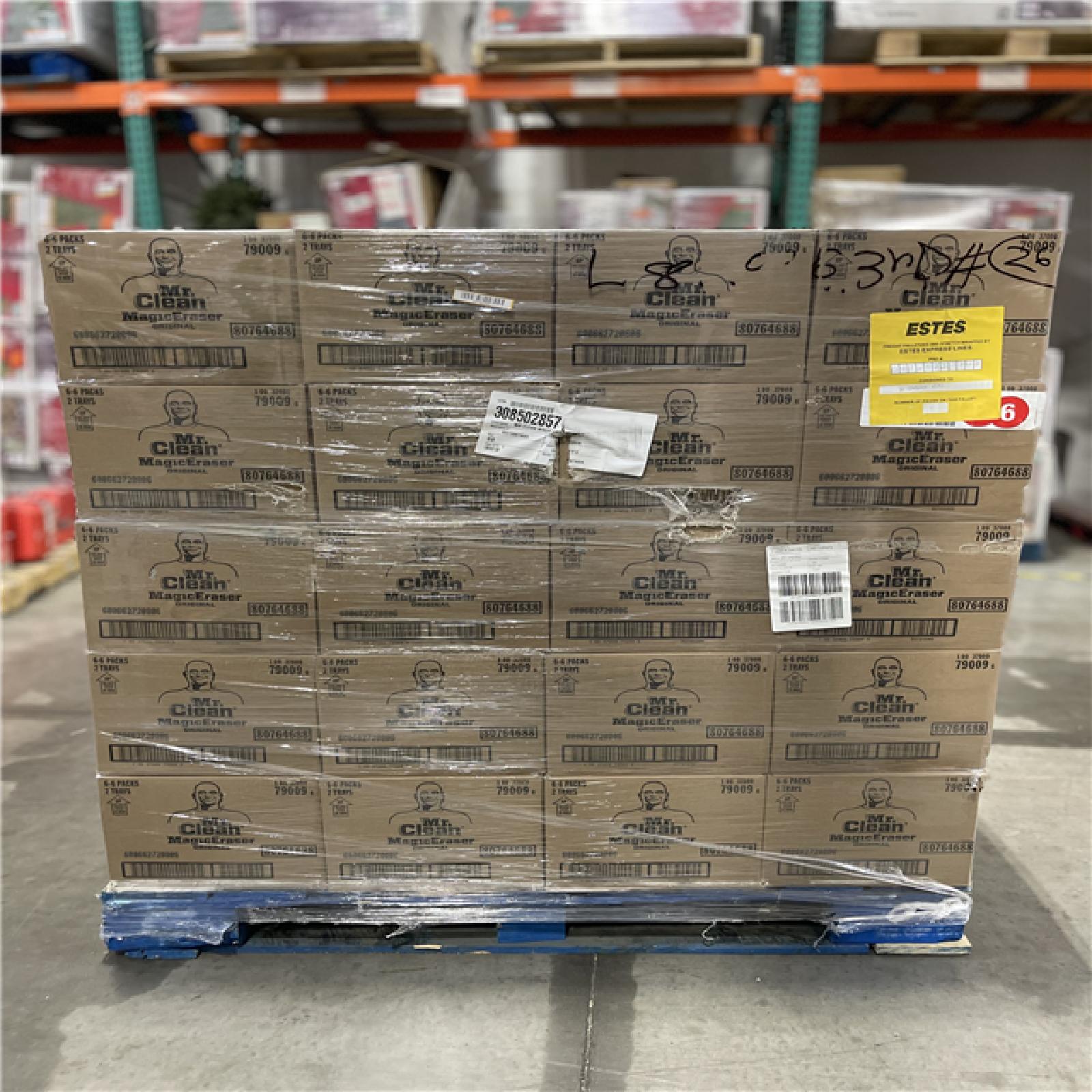 NEW! - Mr. Clean Magic Eraser Sponge (6 Count) PALLET-(600 UNITS)