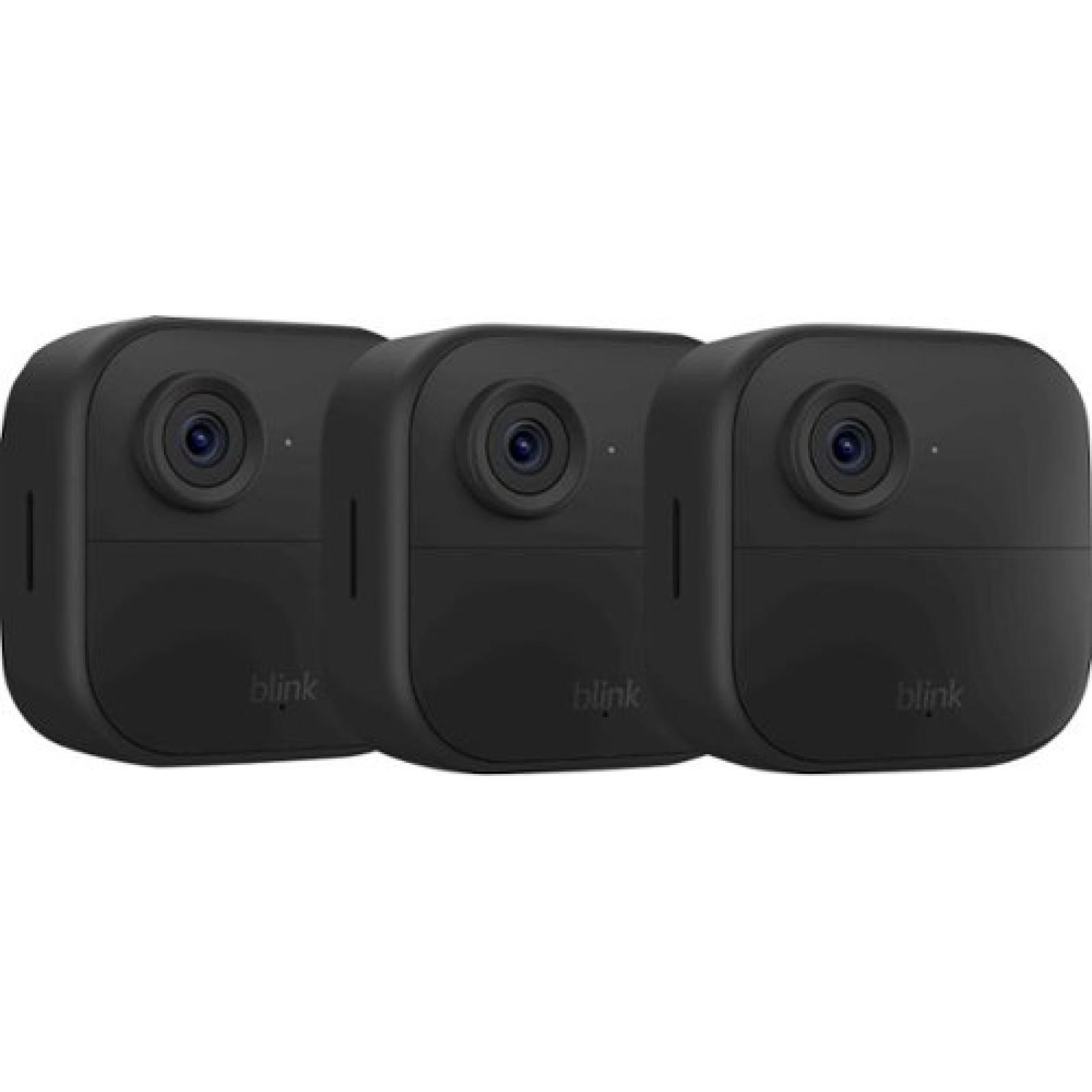 NEW! Blink - Outdoor 4 3-Camera Wireless 1080p Security System - Black