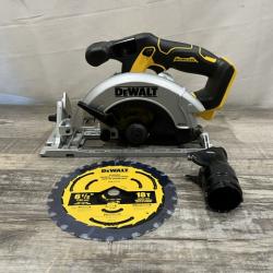 AS-IS DEWALT 20V MAX Cordless Brushless 6-1/2 in. Sidewinder Style Circular Saw (Tool Only)