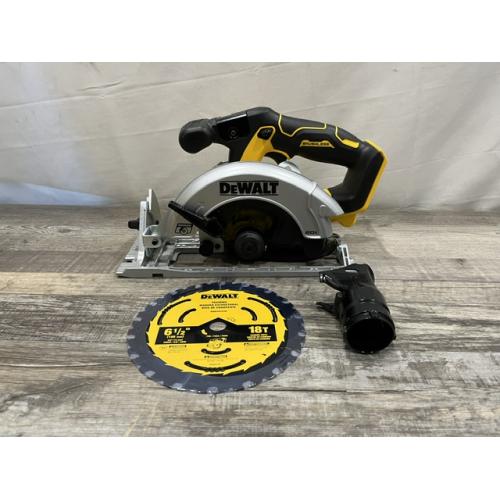 AS-IS DEWALT 20V MAX Cordless Brushless 6-1/2 in. Sidewinder Style Circular Saw (Tool Only)