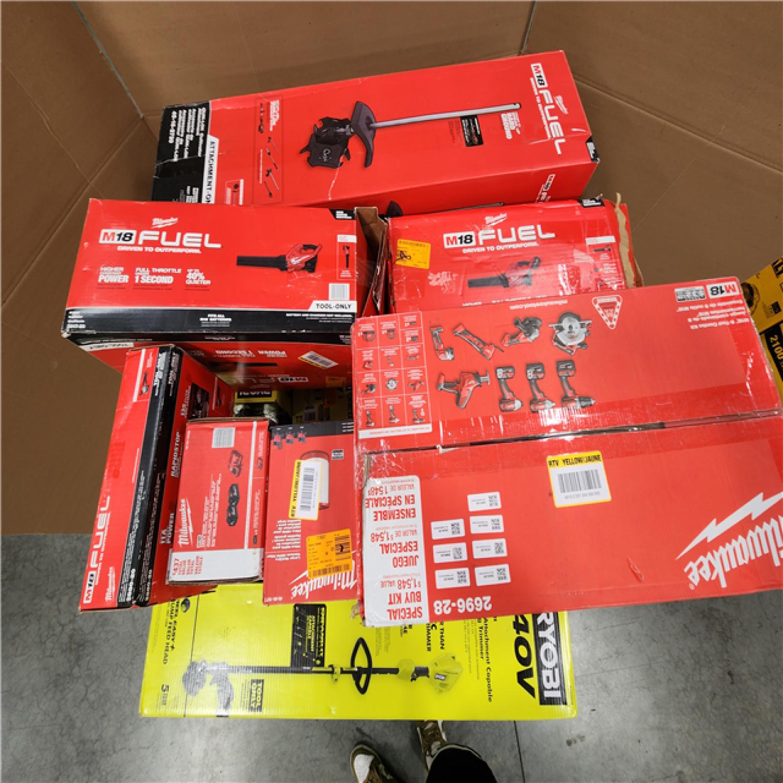 CALIFORNIA AS-IS TOOL PALLET