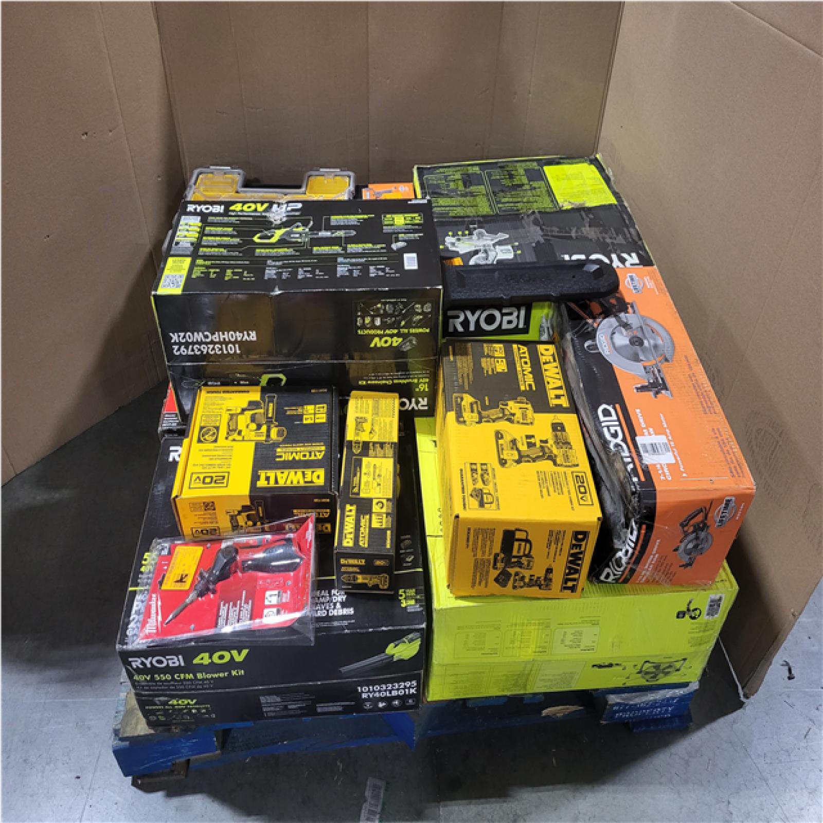 CALIFORNIA AS-IS TOOL PALLET
