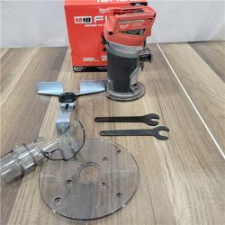 AS-IS  Milwaukee 2723-20 M18 FUEL 18V Cordless Li-Ion Compact Router - Bare Tool