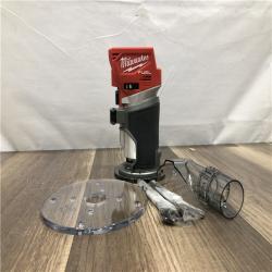 AS-IS Milwaukee FUEL 18V Lithium-Ion Brushless Cordless Compact Router (Tool-Only)