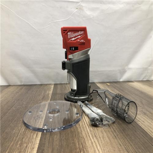 AS-IS Milwaukee FUEL 18V Lithium-Ion Brushless Cordless Compact Router (Tool-Only)