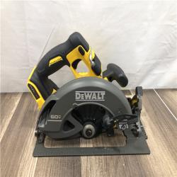 AS-IS DEWALT FLEXVOLT 60V MAX Cordless Brushless 7-1/4 in. Circular Saw with Brake (Tool Only)