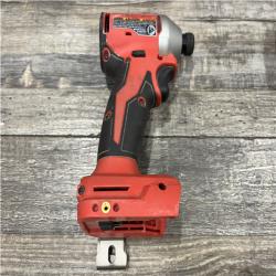 AS-IS Milwaukee 18-Volt Lithium-Ion Compact Brushless Cordless 1/4 in. Impact Driver Kit