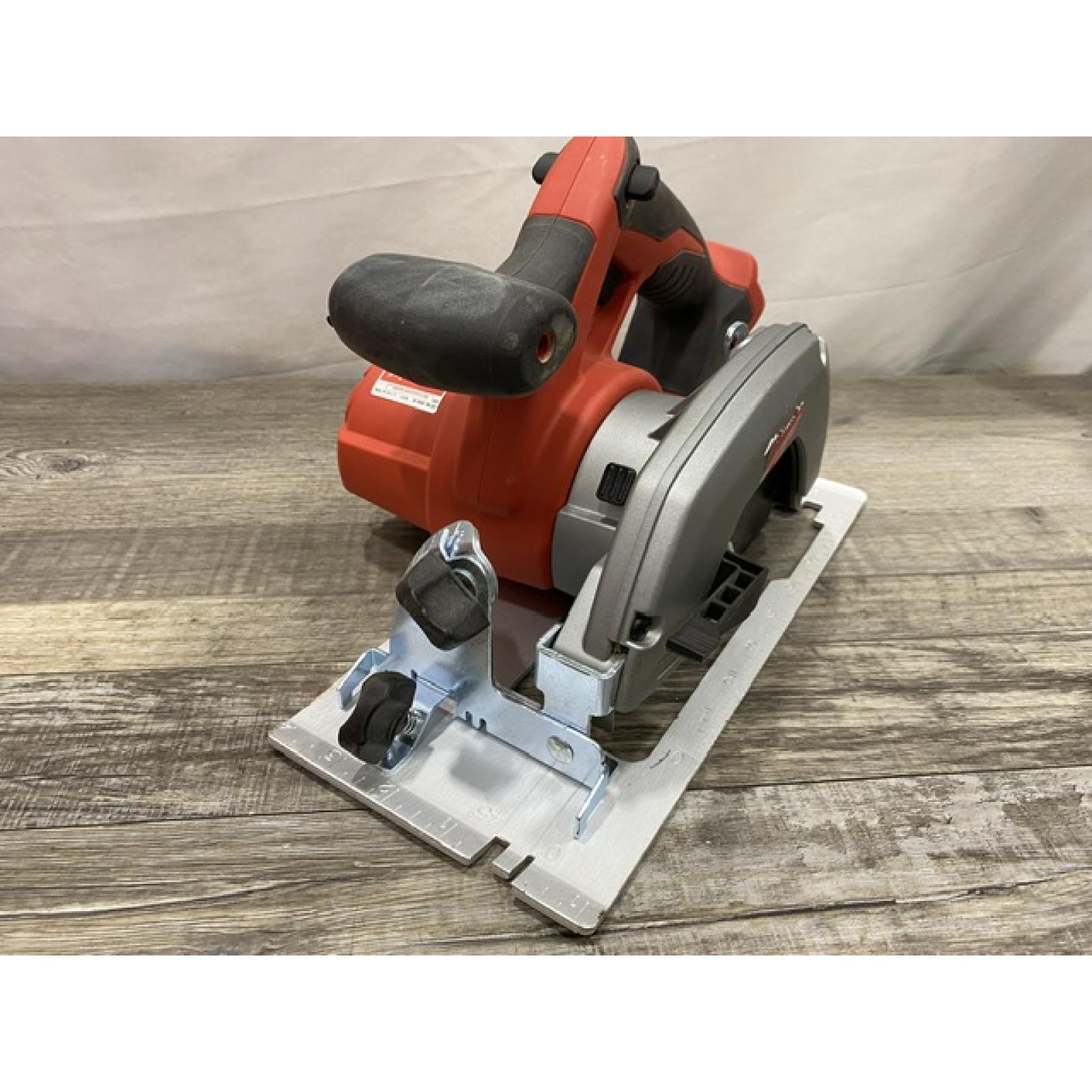 AS-IS Milwaukee 18V Lithium-Ion Cordless 6-1/2 in. Circular Saw (Tool-Only)