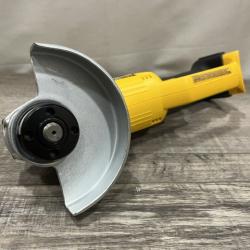 AS-IS DEWALT 20V MAX Cordless 4.5 in. - 5 in. Angle Grinder (Tool Only)