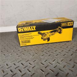 Houston Location - AS-IS DeWalt DCG405B 20V Max XR 4.5-Inch Slide Switch Small Angle Grinder (Tool Only) - Appears IN GOOD Condition