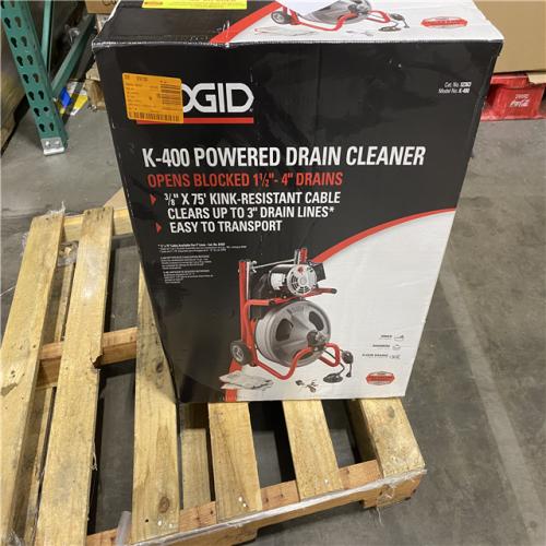 Dallas Location - As-Is RIDGID K-400 Drain Cleaning Snake Auger