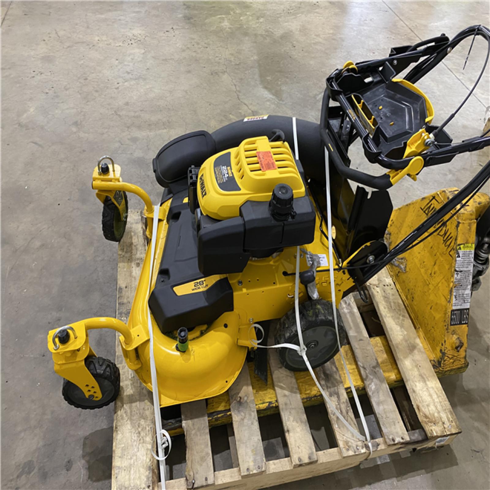 Houston Location - AS-IS Dewalt Mower 28in.