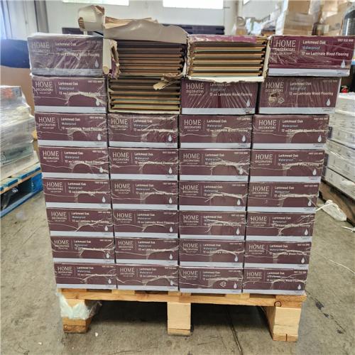 Phoenix Location AS-IS Home Decorators Collection Larkmead Oak 12mm T x 7.56 in. W Waterproof Laminate Wood Flooring (510 sq. ft./32 Case)