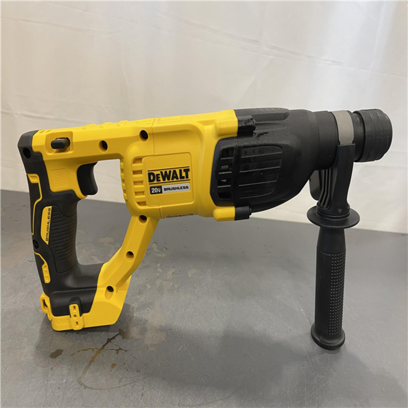 AS-IS - DeWalt 20V MAX Cordless Brushless 1 in. SDS Plus D-Handle Concrete and Masonry Rotary Hammer