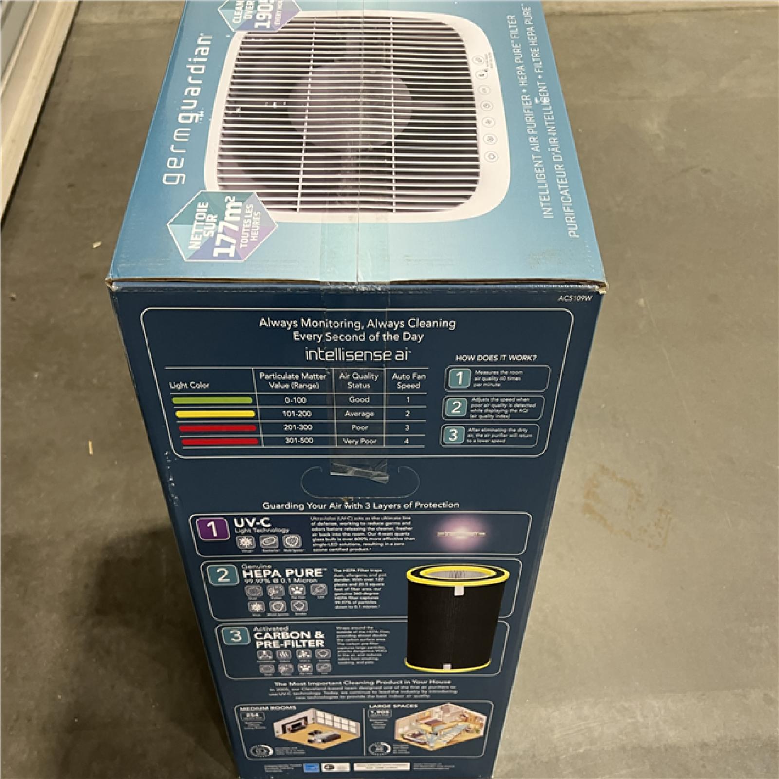 Puraclenz Core C750 Air Purifier For Home