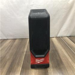 AS-IS Milwaukee 18V Lithium-Ion Cordless Wireless Bluetooth Jobsite Speaker (Tool-Only)