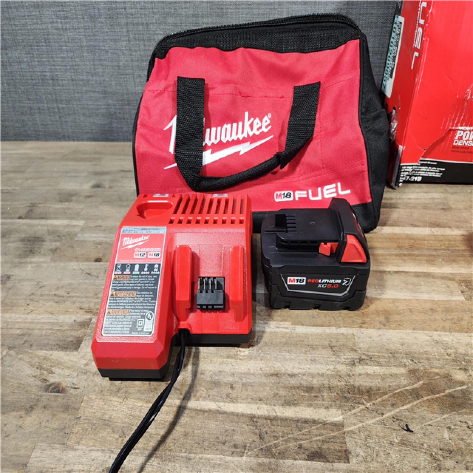 HOUSTON LOCATION - AS-IS Milwaukee FUEL 18V Lithium-Ion Brushless Cordless 1/2 in. Impact Wrench w/Friction Ring Kit