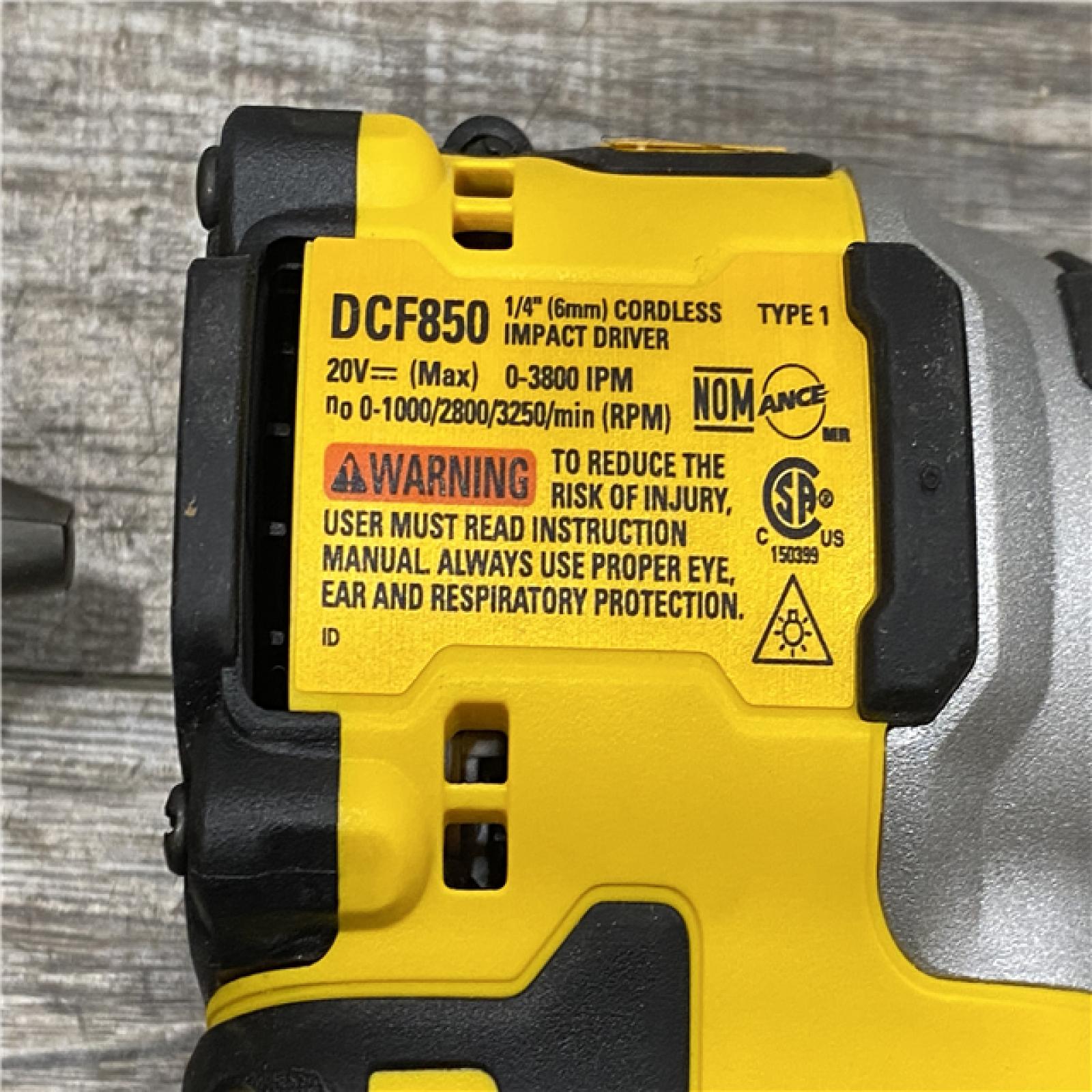 AS-IS DEWALT ATOMIC 20V MAX Lithium-Ion Cordless 2-Tool Combo Kit